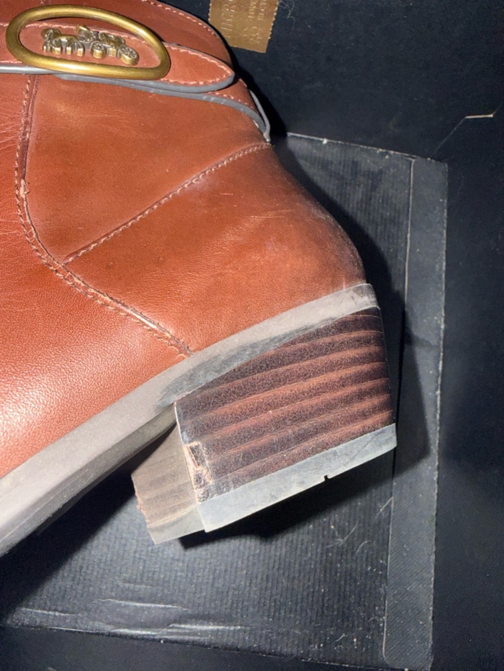 Coach Dylan Walnut Booties - Picture 16 of 16